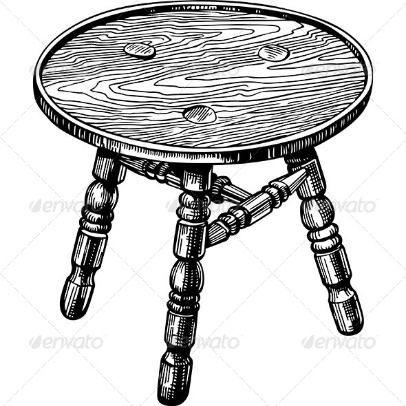 Stool, Vectors | GraphicRiver