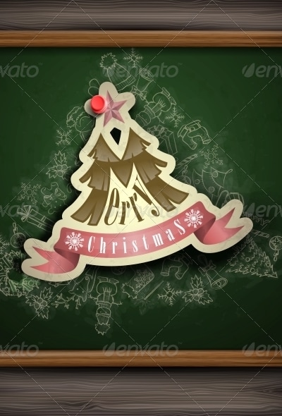 Christmas Sticker, Vectors | GraphicRiver
