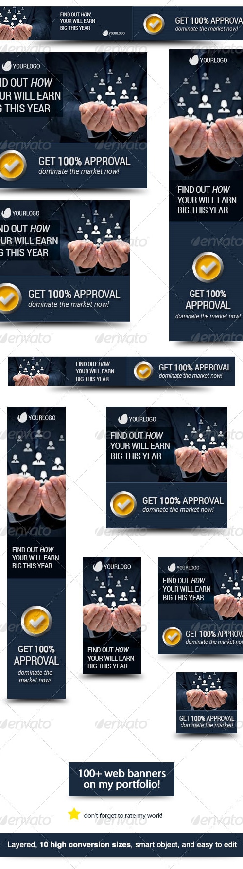 Corporate Web Banner Design Template 31, Web Elements | GraphicRiver