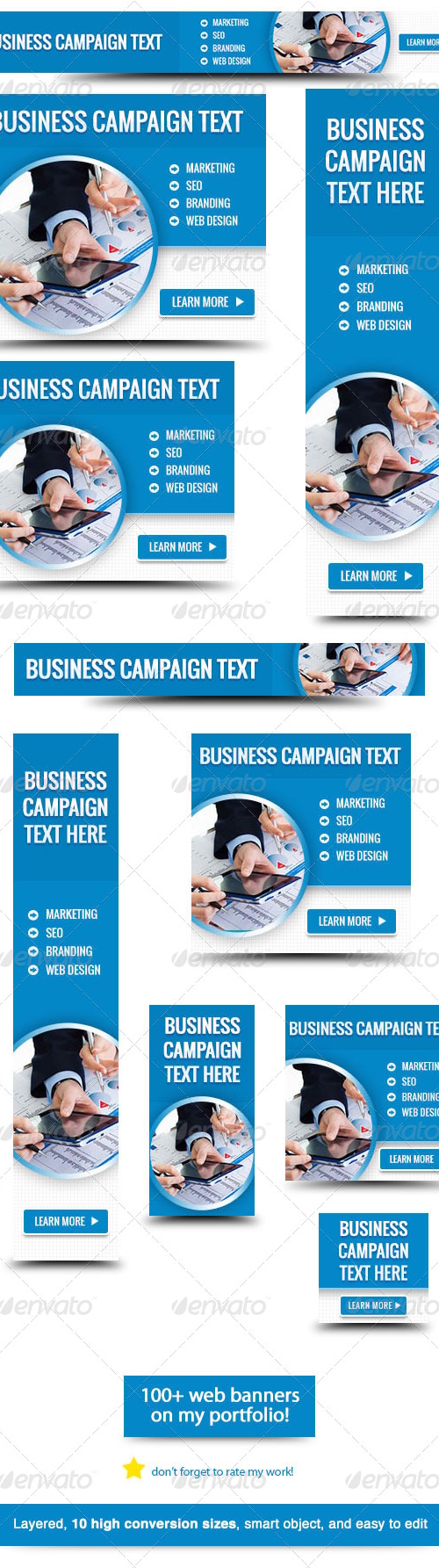 Corporate Web Banner Design Template 33, Web Elements | GraphicRiver