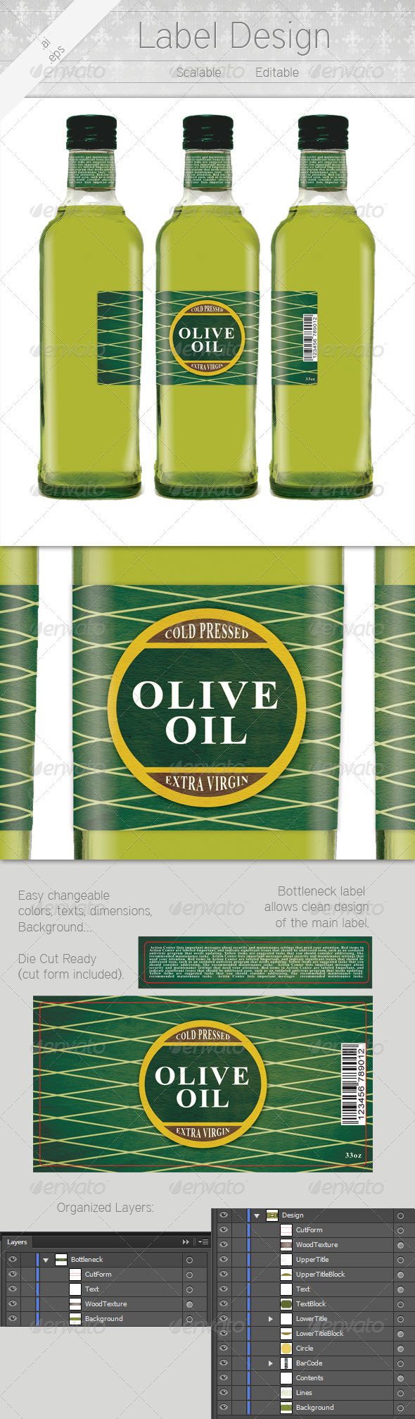 Label Design, Print Templates | GraphicRiver
