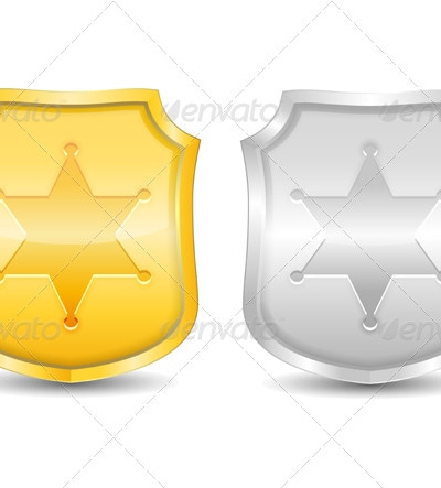 Police Badges, Vectors | GraphicRiver