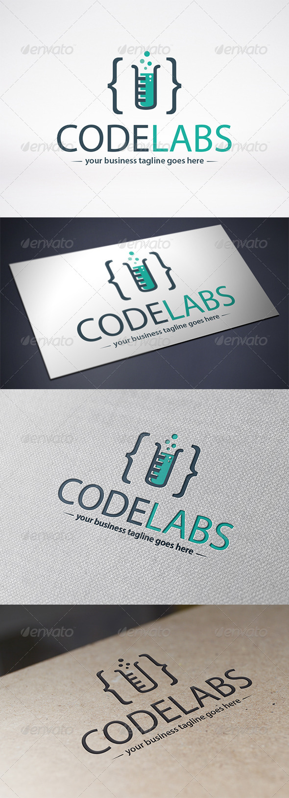 Code Lab Logo Template, Logo Templates | GraphicRiver
