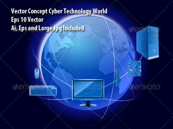 Technology World, Vectors | GraphicRiver