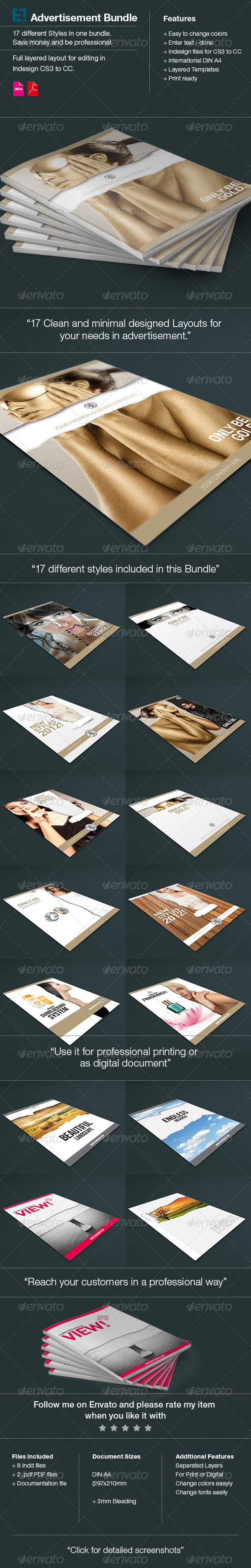 17 Layouts Advertisments Bundle, Print Templates | GraphicRiver