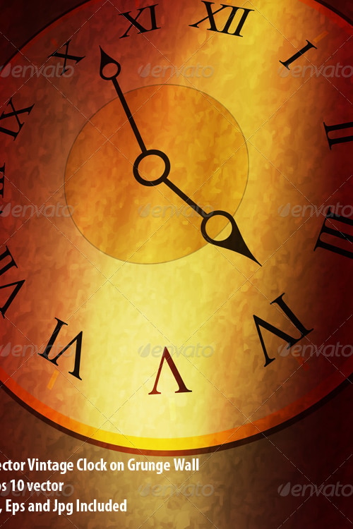 Time, Vectors | GraphicRiver