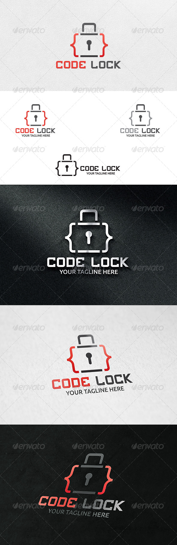 Code Lock - Logo Template, Logo Templates | GraphicRiver