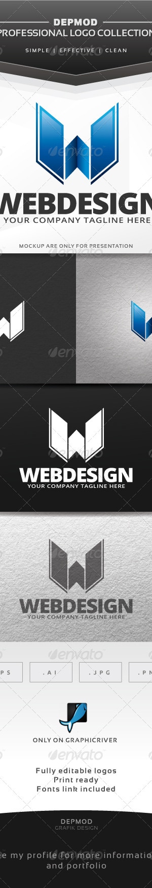 Web Design Logo, Logo Templates | GraphicRiver