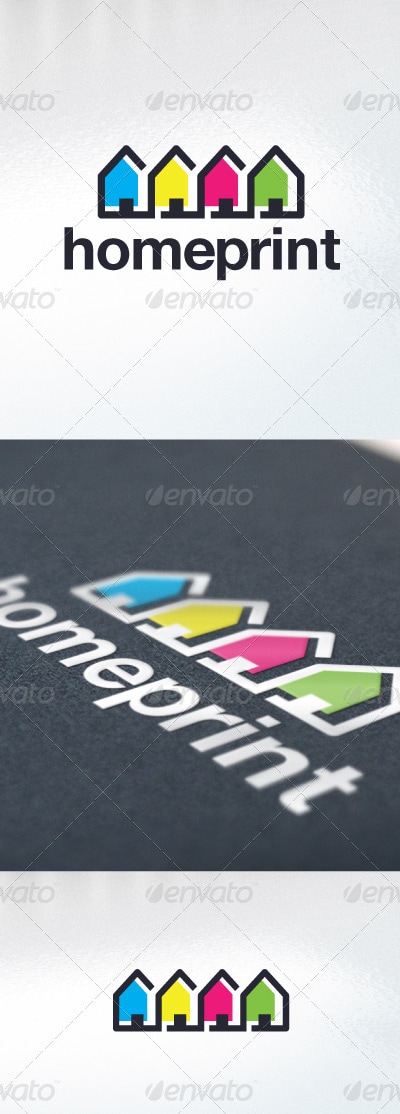 Homeprint, Logo Templates | GraphicRiver