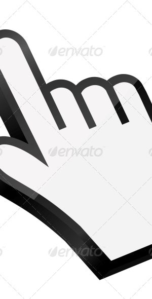 Mouse Hand Cursor Vector Illustration, Vectors | GraphicRiver