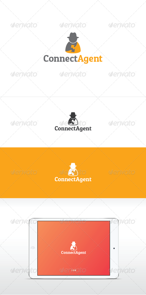 Connect Agent Logo, Logo Templates | GraphicRiver