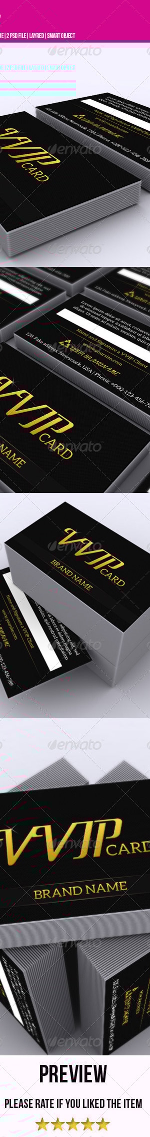 VVIP Card, Print Templates | GraphicRiver