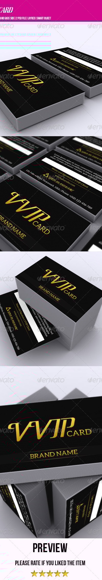 VVIP Card, Print Templates | GraphicRiver