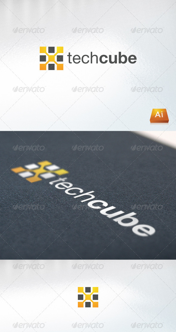 techcube, Logo Templates | GraphicRiver