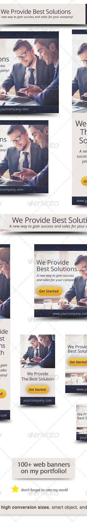 Corporate Web Banner Design Template 34, Web Elements | GraphicRiver