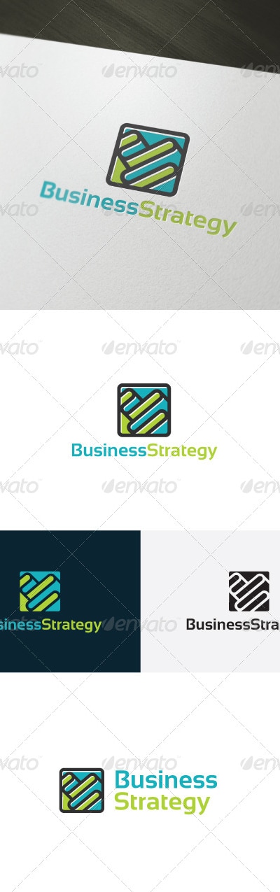 Business Strategy Logo, Logo Templates | GraphicRiver