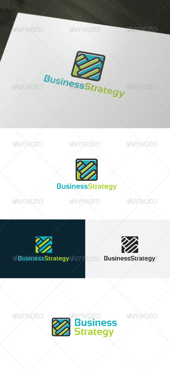 Business Strategy Logo, Logo Templates | GraphicRiver