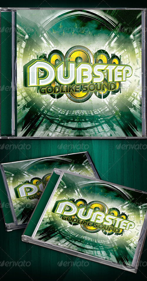 Dubstep Album Template, Print Templates | GraphicRiver