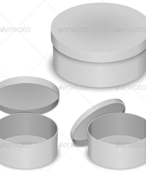 Round Box Template, Vectors | GraphicRiver