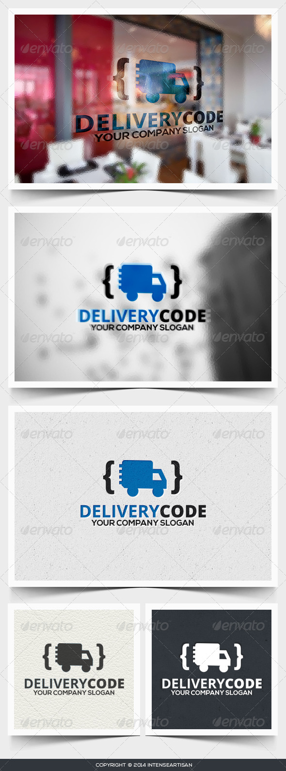 Delivery Code Logo Template, Logo Templates | GraphicRiver