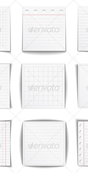 Paper, Vectors | GraphicRiver