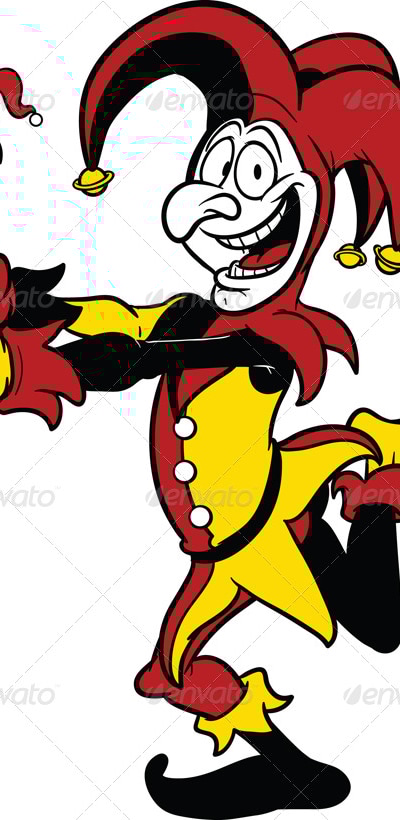 Cartoon Jester, Vectors | GraphicRiver