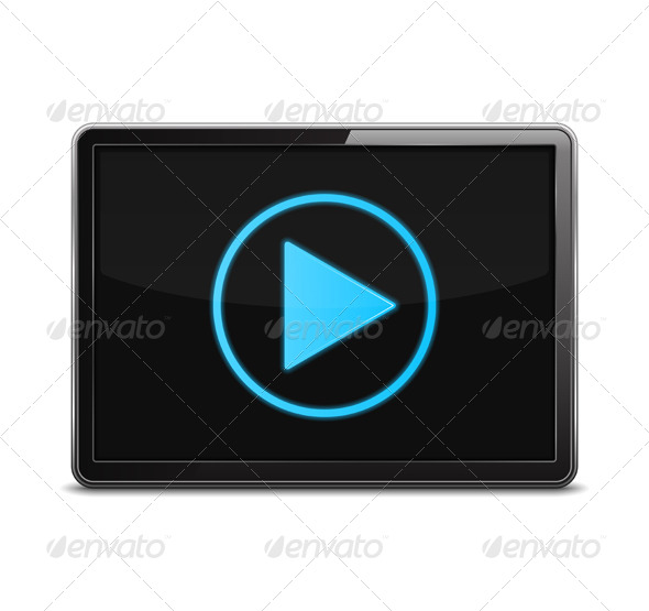 Video Player, Vectors | GraphicRiver
