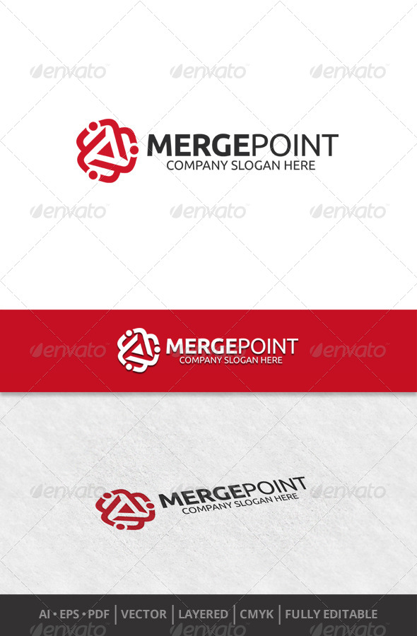 MergePoint, Logo Templates | GraphicRiver