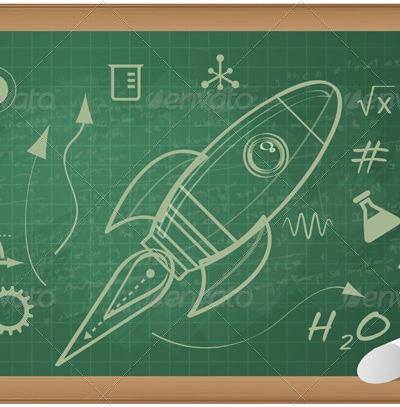Learning Science Illustration, Vectors | GraphicRiver