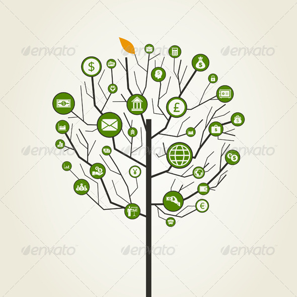 Business Tree, Vectors | GraphicRiver