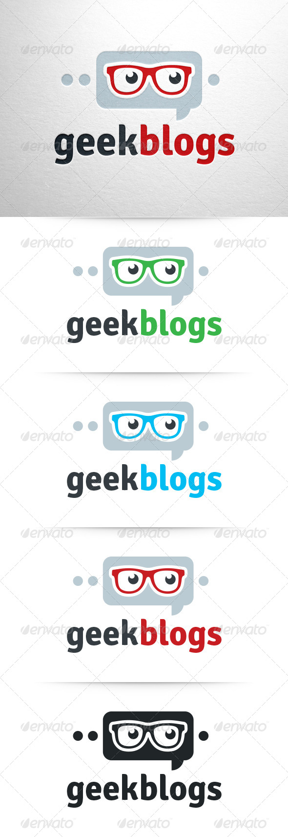 Geek Blogs Logo Template, Logo Templates | GraphicRiver