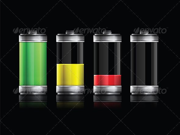 Battery, Vectors | GraphicRiver