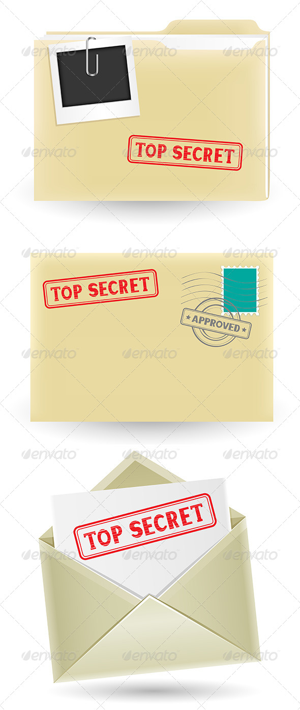 Secret File, Vectors | GraphicRiver
