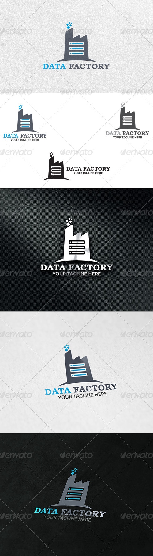 Data Factory - Logo Template, Logo Templates | GraphicRiver