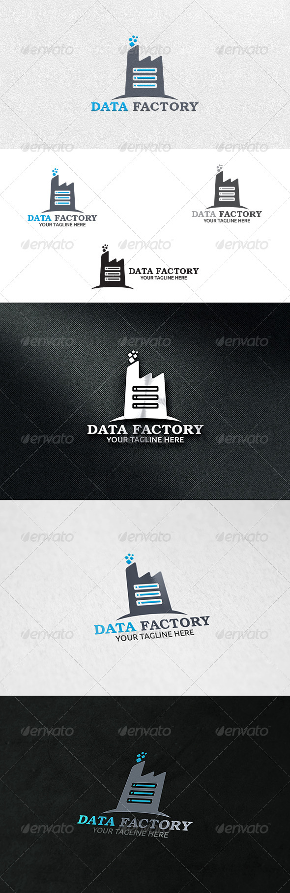 Data Factory - Logo Template, Logo Templates | GraphicRiver