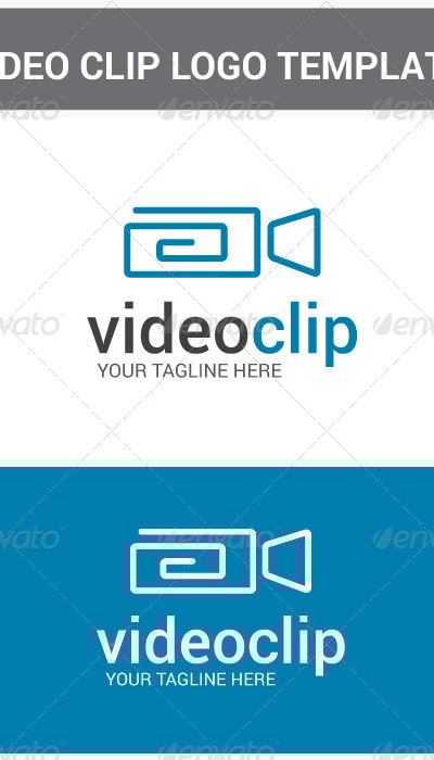 Video Clip Logo, Logo Templates | GraphicRiver