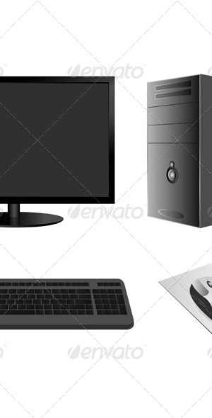 Computer , Vectors | GraphicRiver