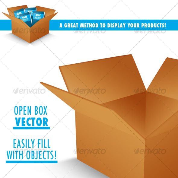 Open Box (PSD vector), Graphics | GraphicRiver