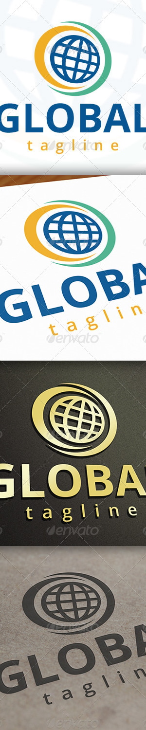 World Logo, Logo Templates | GraphicRiver