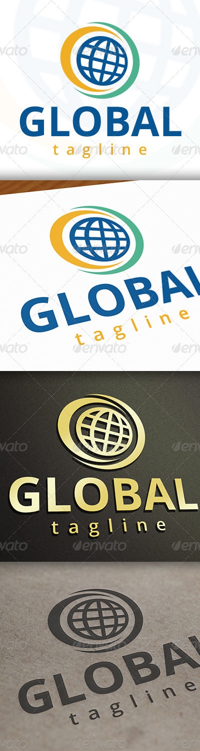 World Logo, Logo Templates | GraphicRiver