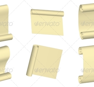 Parchment Set, Vectors | GraphicRiver