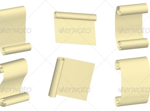 Parchment Set, Vectors | GraphicRiver