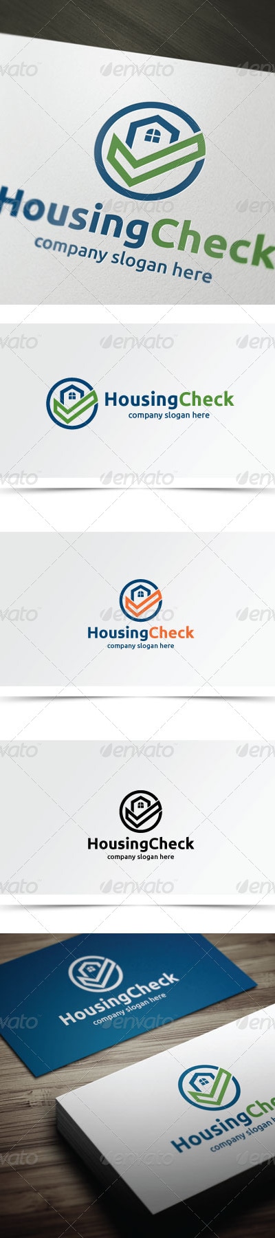 Housing Check, Logo Templates | GraphicRiver