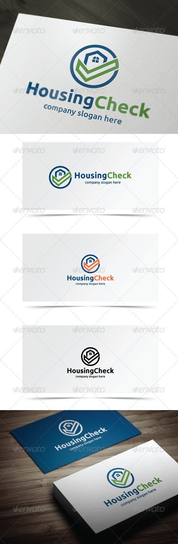 Housing Check, Logo Templates | GraphicRiver