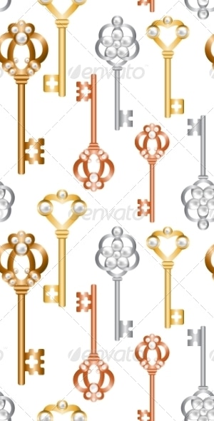 Skeleton Keys, Vectors | GraphicRiver