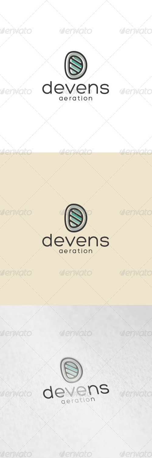 Devens Logo, Logo Templates | GraphicRiver