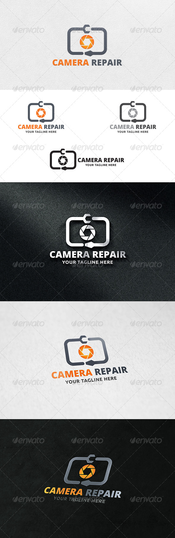 Camera Repair - Logo Template, Logo Templates | GraphicRiver