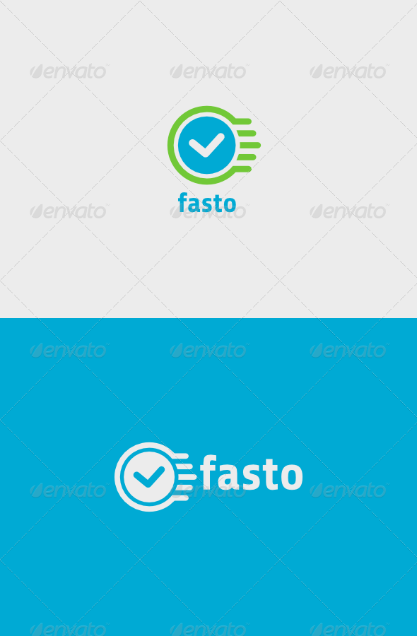Check Fasto Logo, Logo Templates | GraphicRiver