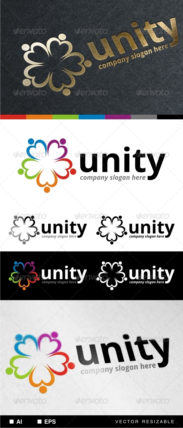 Unity Logo Template, Logo Templates | GraphicRiver