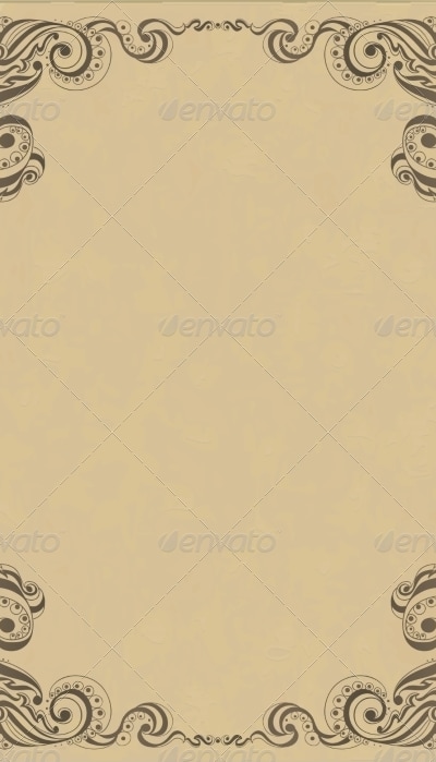 Template Frame Design for Card, Vectors | GraphicRiver